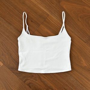 NWOT Aritzia/Babaton Contour Squareneck Cropped Tank